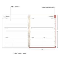 Academic Planners|Blue Sky 2024-2025 Cali Pink 8.5