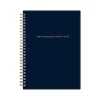 2025 Planners|Blue Sky 2025 Cheeyna 5.88" x 8.63" Weekly & Monthly Planner, Plastic Cover, Navy (147948)
