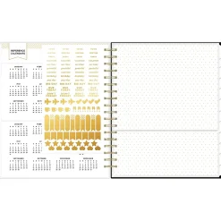 2025 Planners|Blue Sky 2025 Day Designer Austen Black 8