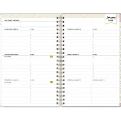 2025 Planners|Blue Sky 2025 Day Designer Breeze 5" x 8" Weekly & Monthly Planner, Plastic Cover, Multicolor (148124)