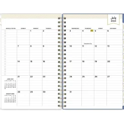 Academic Planners|Blue Sky 2024-2025 Day Designer Climbing Floral Blush 5