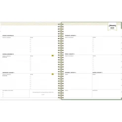 2025 Planners|Blue Sky 2025 Day Designer Felicity 8.5" x 11" Weekly Planner, Plastic Cover, Multicolor (148138)