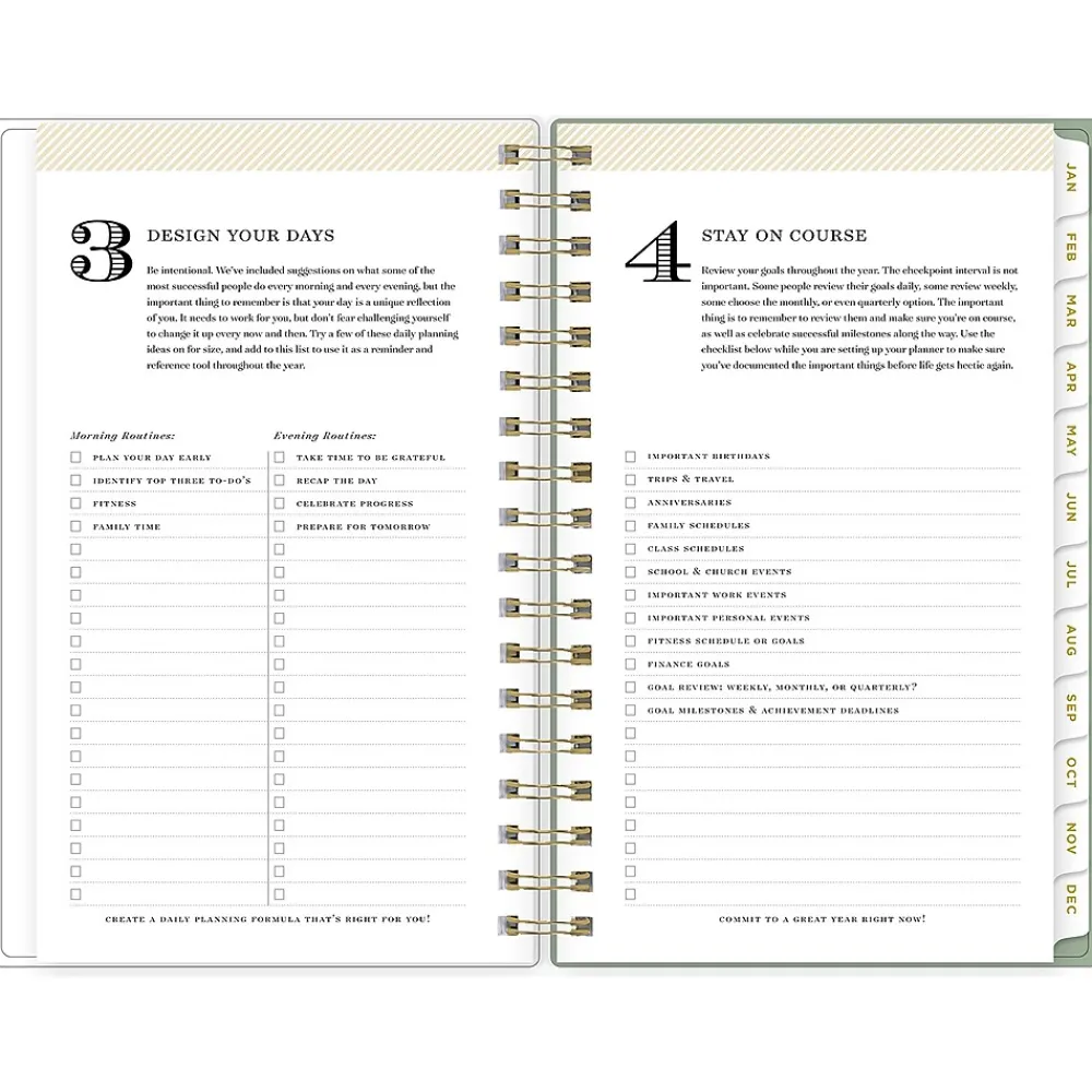 2025 Planners|Blue Sky 2025 Day Designer Felicity 3.63" x 6.13" Weekly & Monthly Planner, Plastic Cover, Multicolor (152223)