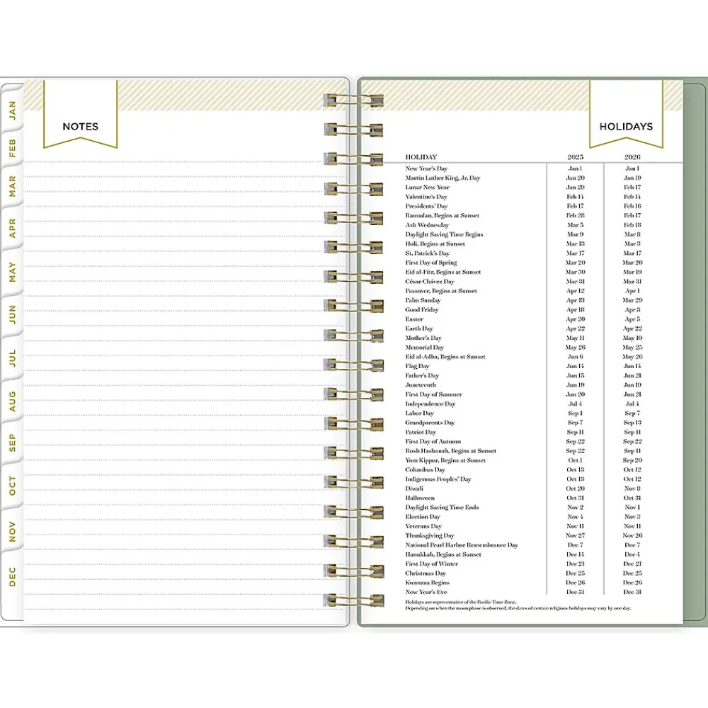 2025 Planners|Blue Sky 2025 Day Designer Felicity 3.63" x 6.13" Weekly & Monthly Planner, Plastic Cover, Multicolor (152223)