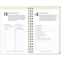 Academic Planners|Blue Sky 2024-2025 Day Designer Flower Mint 3.63