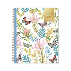 Academic Planners|Blue Sky 2024-2025 Day Designer Flutter 8.5" x 11" Academic Weekly & Monthly Planner, Plastic Cover, Multicolor (136685-A25)