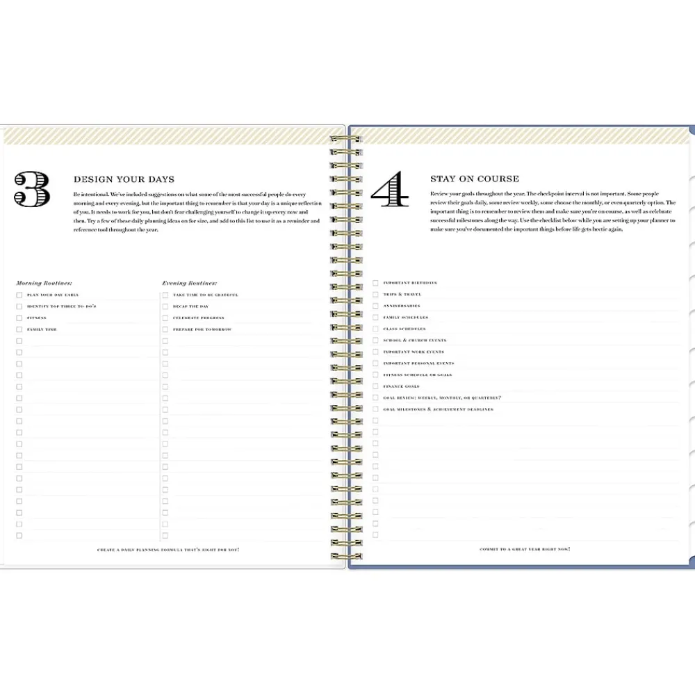 Academic Planners|Blue Sky 2024-2025 Day Designer Flutter 8.5" x 11" Academic Weekly & Monthly Planner, Plastic Cover, Multicolor (136685-A25)