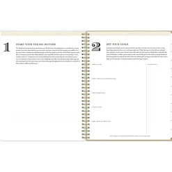 2025 Planners|Blue Sky 2025 Day Designer Gold Spotty 8.5