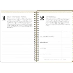 2025 Planners|Blue Sky 2025 Day Designer Gold Spotty 5.88