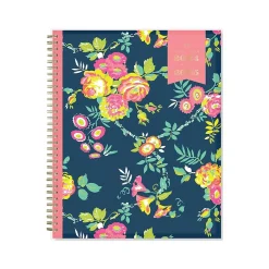Academic Planners|Blue Sky 2024-2025 Day Designer Peyton Navy 8.5" x 11" Academic Weekly & Monthly Planner, Plastic Cover, Multicolor