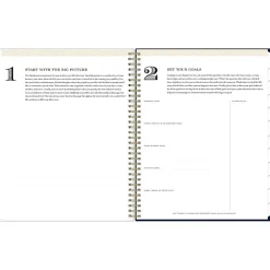 Academic Planners|Blue Sky 2024-2025 Day Designer Peyton Navy 8.5