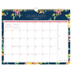 2025 Calendars|Blue Sky 2025 Day Designer Peyton Navy 15" x 12" Monthly Wall Calendar (103627-25)