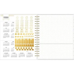 2025 Planners|Blue Sky 2025 Day Designer Rugby Stripe 8