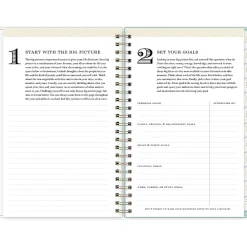 Academic Planners|Blue Sky 2024-2025 Day Designer Secret Garden Mint 5