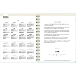 2025 Planners|Blue Sky 2025 Day Designer Secret Garden Mint Green 8.5