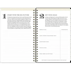 Academic Planners|Blue Sky 2024-2025 Day Designer Somerset Black 5