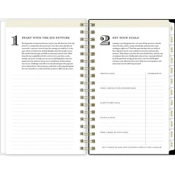 Academic Planners|Blue Sky 2024-2025 Day Designer Somerset Black 3.63