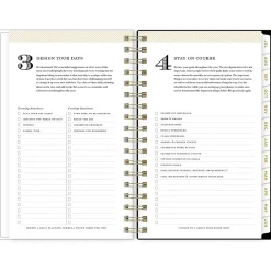 Academic Planners|Blue Sky 2024-2025 Day Designer Somerset Black 3.63