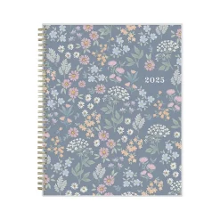 2025 Planners|Blue Sky 2025 Dellania 8.5" x 11" Weekly & Monthly Planner, Plastic Cover, Multicolor (148212)