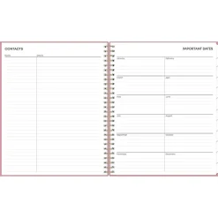 2025 Planners|Blue Sky 2025 Dusty Rose 8