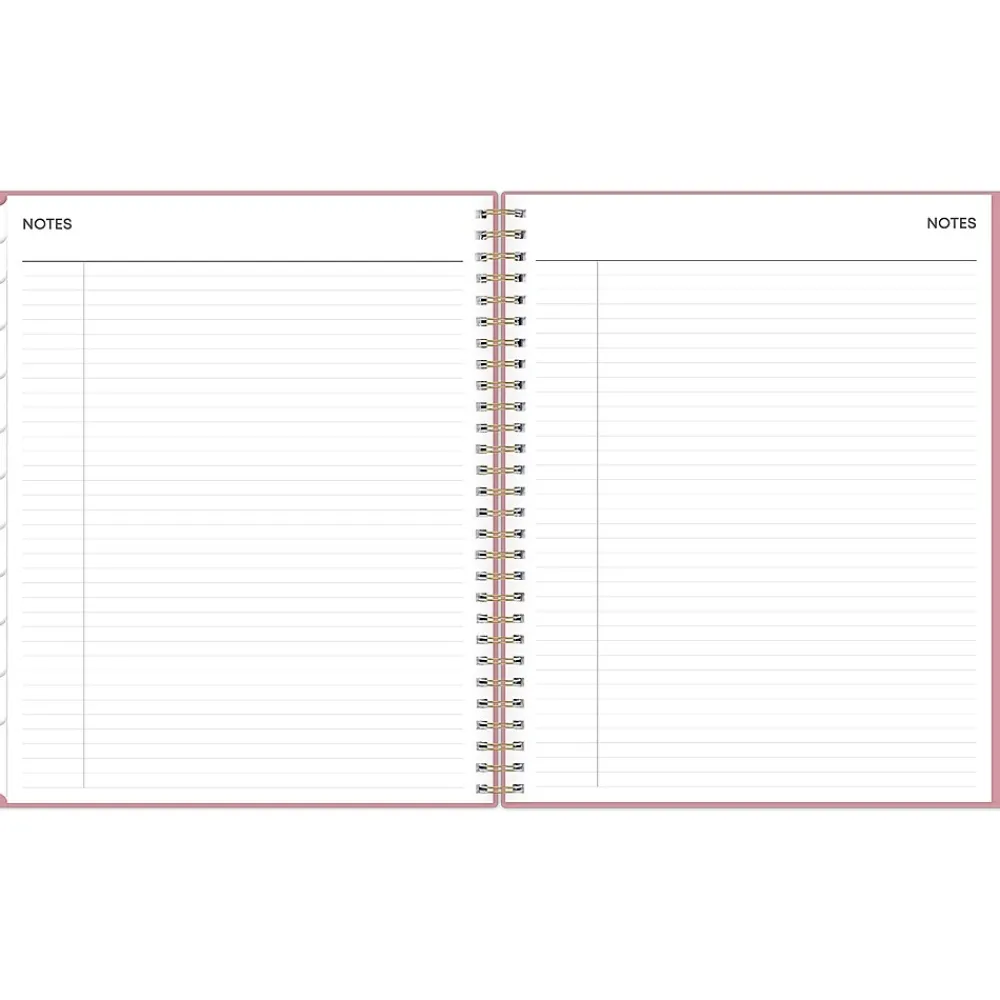 2025 Planners|Blue Sky 2025 Dusty Rose 8" x 10" Monthly Planner, Plastic Cover, Pink (148213)