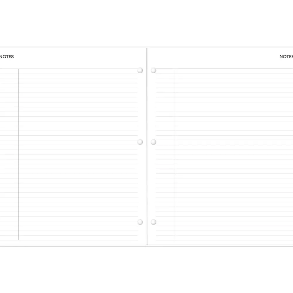 2025 Planners|Blue Sky 2025 Effine 8.5" x 11" Monthly Planner, Plastic Cover, Green (147940)