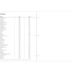 2025 Planners|Blue Sky 2025 Effine 8.5