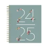 Academic Planners|Blue Sky 2024-2025 Greta 8" x 10" Academic Daily & Monthly Planner, Multicolor (146839)
