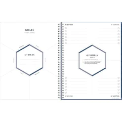 2025 Planners|Blue Sky 2025 inkWELL Press Twilight Blooms 8.5