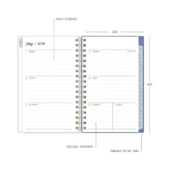 Academic Planners|Blue Sky 2024-2026 Ivory Paper Co Julieanne 3.63