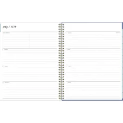 Academic Planners|Blue Sky 2024-2025 Ivory Paper Co Julieanne 8.5" x 11" Academic Weekly & Monthly Planner, Plastic Cover, Multicolor (146880)