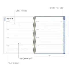 Academic Planners|Blue Sky 2024-2025 Ivory Paper Co Julieanne 8.5
