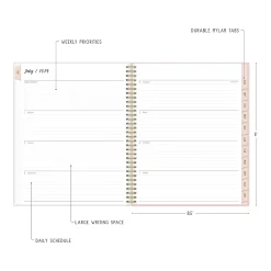 Academic Planners|Blue Sky 2024-2025 Ivory Paper Co Sammi 8.5