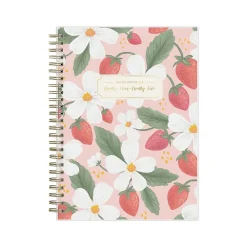 Academic Planners|Blue Sky 2024-2025 Ivory Paper Co Sammi 5.88" x 8.63" Academic Weekly & Monthly Planner, Plastic Cover, Multicolor (146884)