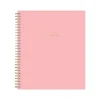 Academic Planners|Blue Sky 2024-2025 Ivory Paper Co Flamingo Pink 8" x 10" Academic Monthly Planner, Plastic Cover (146896)
