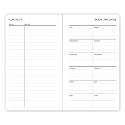 Academic Planners|Blue Sky 2024-2026 Jett 3.63