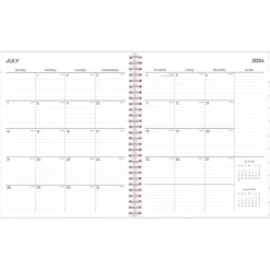 2025 Planners|Blue Sky 2025 Joselyn 8" x 10" Monthly Planner, Plastic Cover, Multicolor (110395-25)