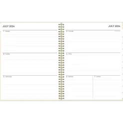 Academic Planners|Blue Sky 2024-2025 Junie 8.5" x 11" Weekly & Monthly Academic Planner, Plastic Cover, Multicolor (146861)