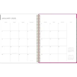 2025 Planners|Blue Sky 2025 Kelly Ventura Magenta Blooms 8.5