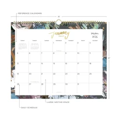 2025 Calendars|Blue Sky 2025 Kelly Ventura Midnight Garden 15" x 12" Monthly Wall Calendar (149058-25)