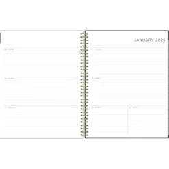 2025 Planners|Blue Sky 2025 Kelly Ventura Midnight Garden 8.5" x 11" Weekly & Monthly Planner, Plastic Cover, Multicolor (140944-25)