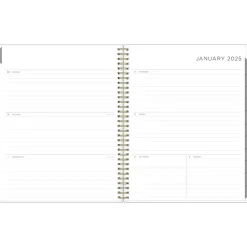 2025 Planners|Blue Sky 2025 Kelly Ventura Mimosa 8.5" x 11" Weekly & Monthly Planner, Plastic Cover, Yellow/White (149059-25)