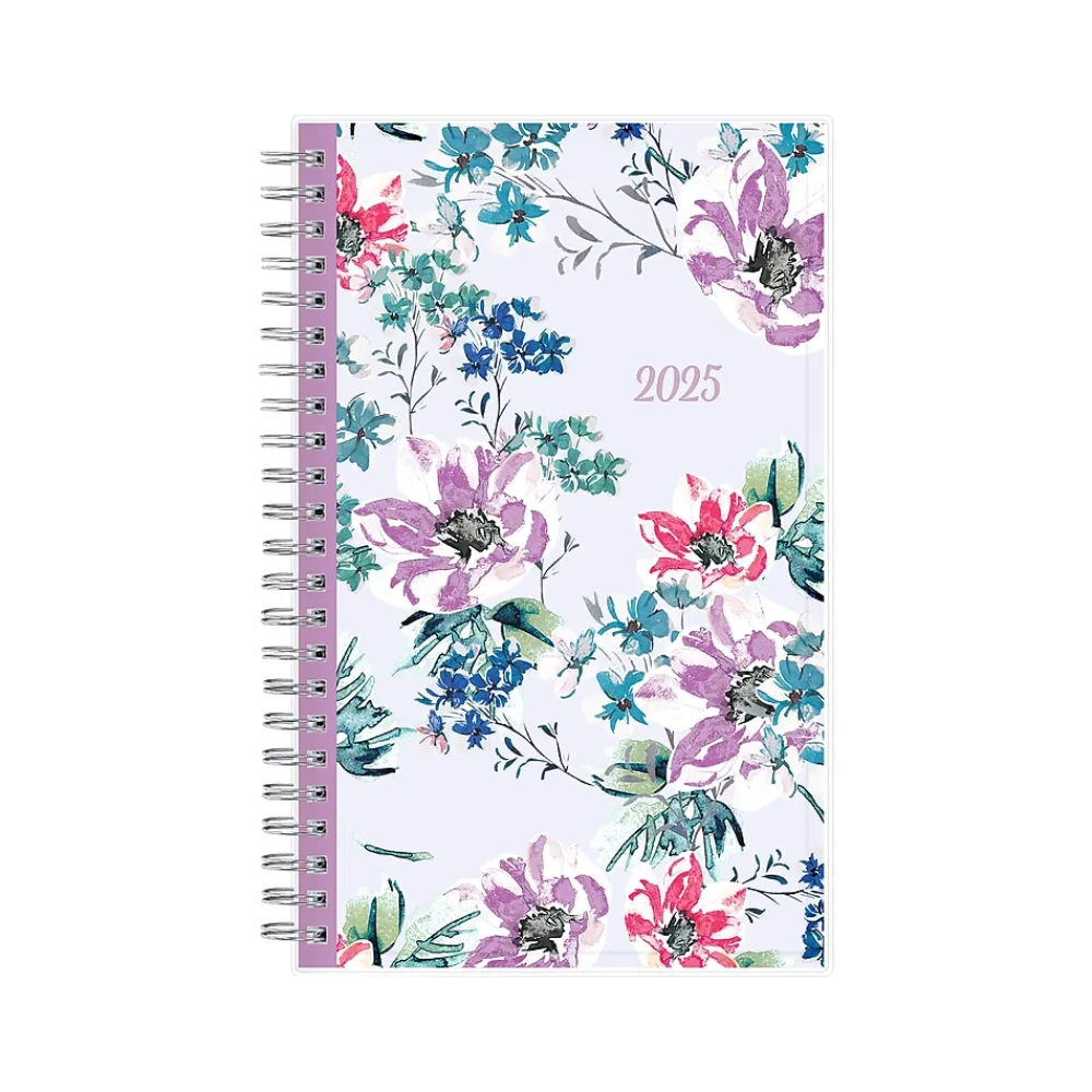 2025 Planners|Blue Sky 2025 Laila 5" x 8" Weekly & Monthly Planner, Plastic Cover, Multicolor (137276-25)