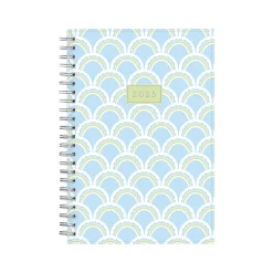 2025 Planners|Blue Sky 2025 Larah Blue 5" x 8" Weekly & Monthly Planner, Plastic Cover, Multicolor (152264)