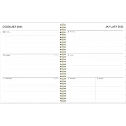 2025 Planners|Blue Sky 2025 Laurel 8.5" x 11" Weekly & Monthly Planner, Plastic Cover, Mint Green (135842-25)