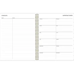 2025 Planners|Blue Sky 2025 Laurel 8.5