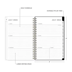 Academic Planners|Blue Sky 2024-2025 Leopard Black 5