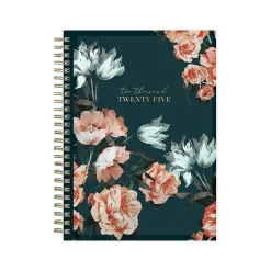 2025 Planners|Blue Sky 2025 Life-Note It Dania Dark 5.88" x 8.63" Weekly & Monthly Planner, Plastic Cover, Multicolor (139478-25)