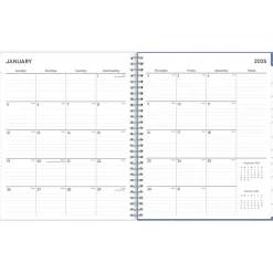 2025 Planners|Blue Sky 2025 Lindley 8" x 10" Monthly Planner, Plastic Cover, Multicolor (101582-25)