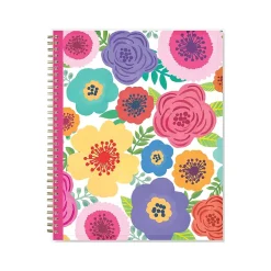 Academic Planners|Blue Sky 2024-2025 Mahalo 8.5" x 11" Academic Weekly & Monthly Planner, Plastic Cover, Multicolor (100149-A25)